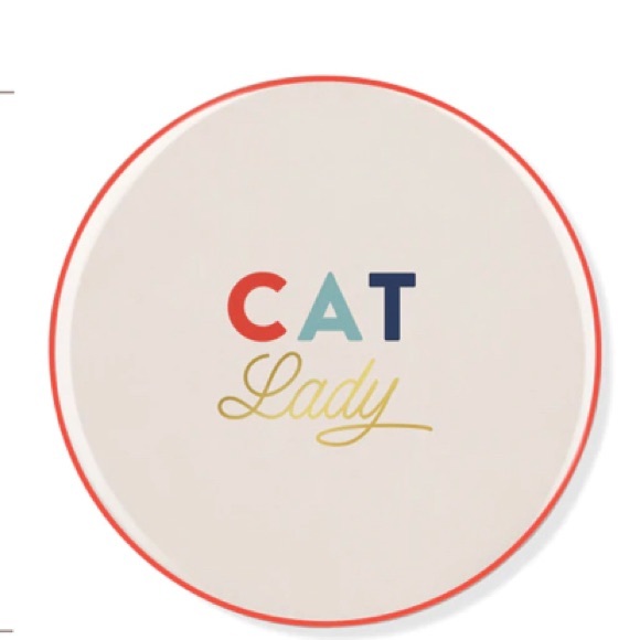 “CAT Lady” ceramic coaster - Picture 1 of 8